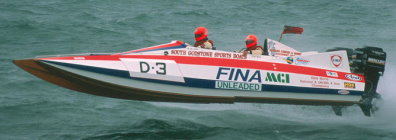 Fina 1989 - Built by Midas Marine - 3D World Champion