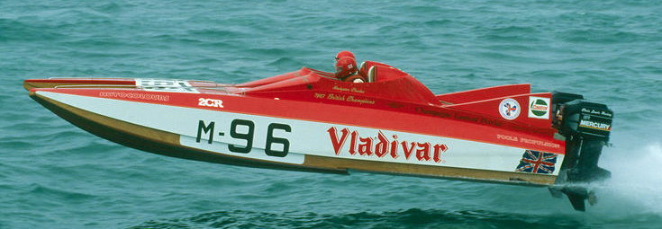 Vladivar built in 1988 by Gordon Wright driven by Alistair Mcnulty