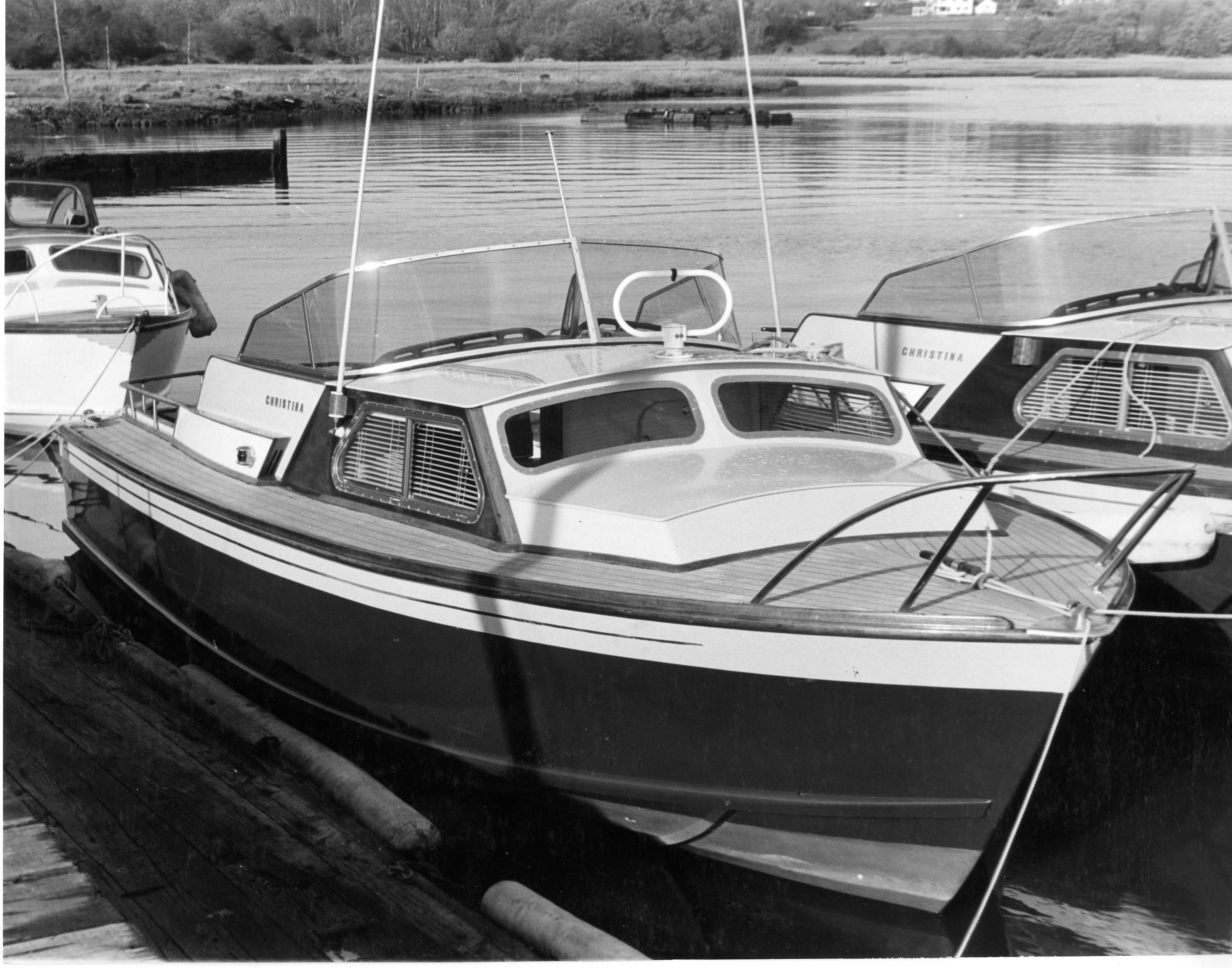 Christina May 1960 - Moored up