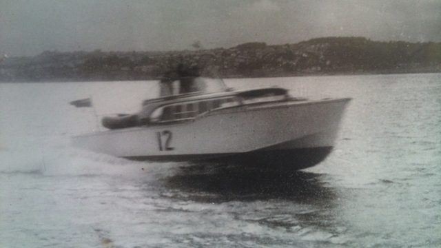 Monaco - Fortuna in the 1961 Cowes Torquay Race (Race number 12)
